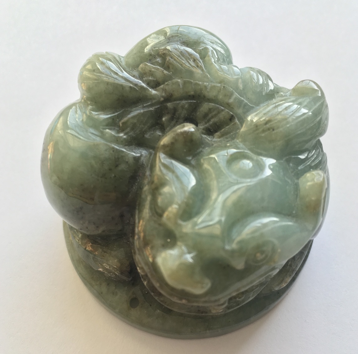 Natural Jade Chi Lin - Create Wealth & Enhance Career Luck