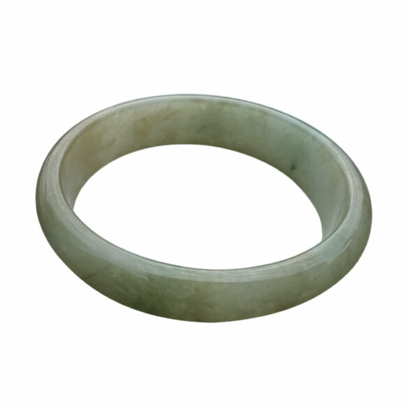 Certified natural jade bangle